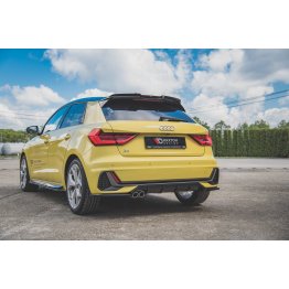 Накладка сплиттер на крышку багажника на Audi A1 GB S-Line